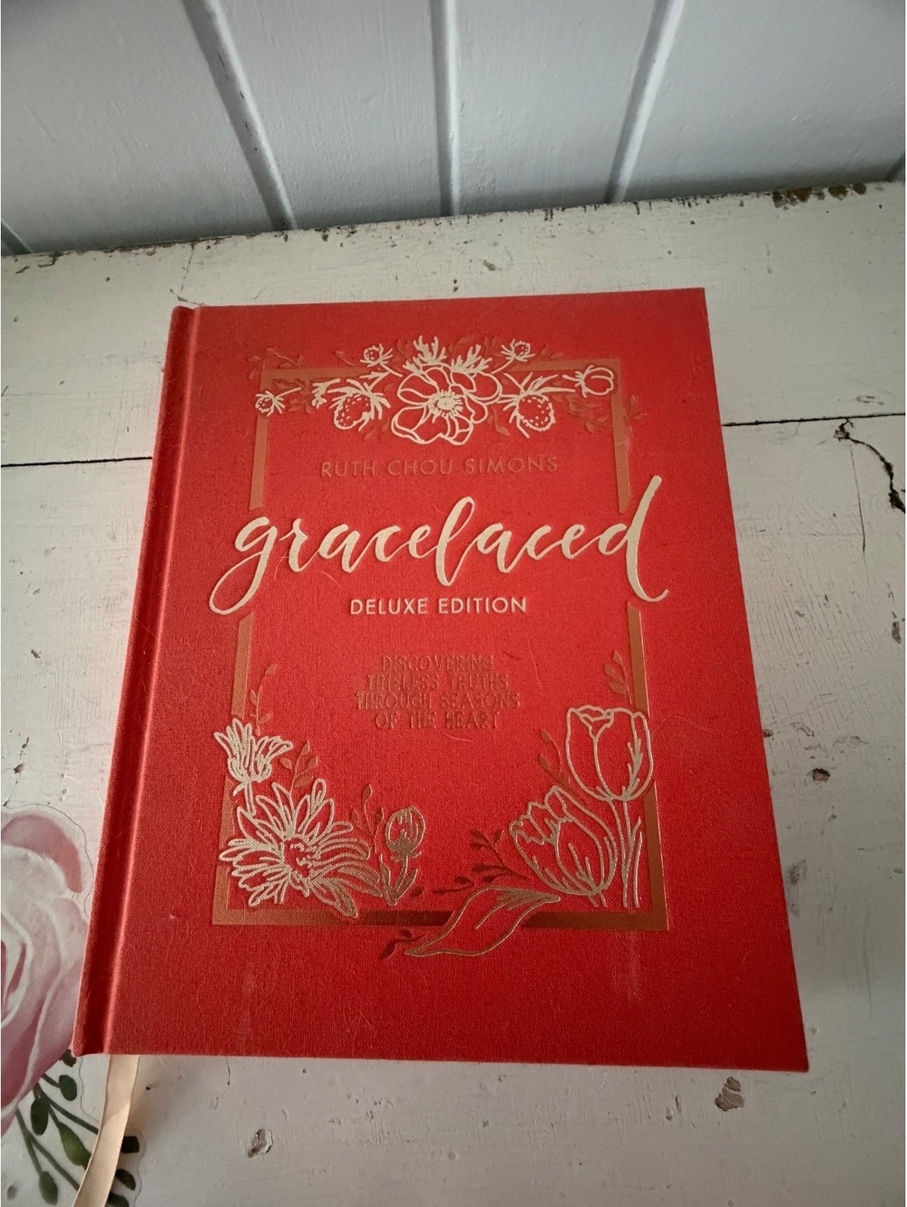 Gracelaced Deluxe Edition by Ruth Chou Simons - Hardcover Inspirational Art Book